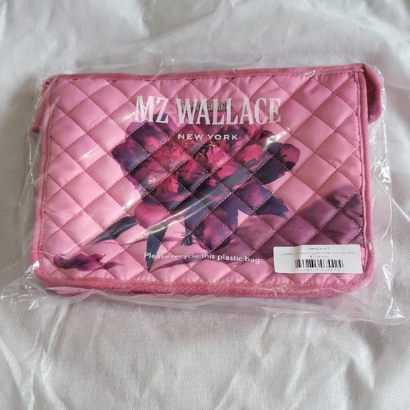 MZW Peony Pink Metro Clutch - Picture 3 of 7